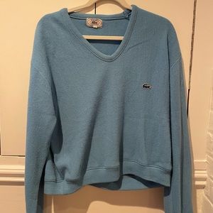 Lacoste Cropped Sweater